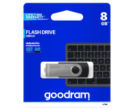 GOODRAM 8GB UTS2 odczyt 20MB/s USB 2.0 czarny - 303201 - zdjęcie 5